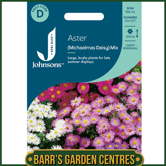 Johnsons - Aster (michaelmas Daisy) Mix - 200 Seeds
