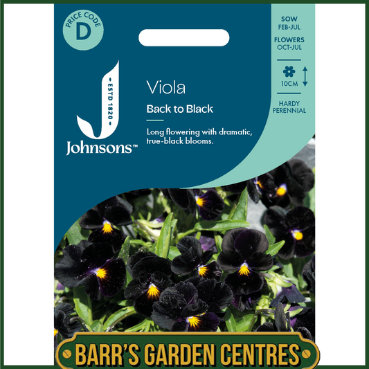 Johnsons - Viola Back to Black - 100 Seeds