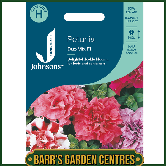 Johnsons - Petunia Duo Mix F1 - 40 Seeds