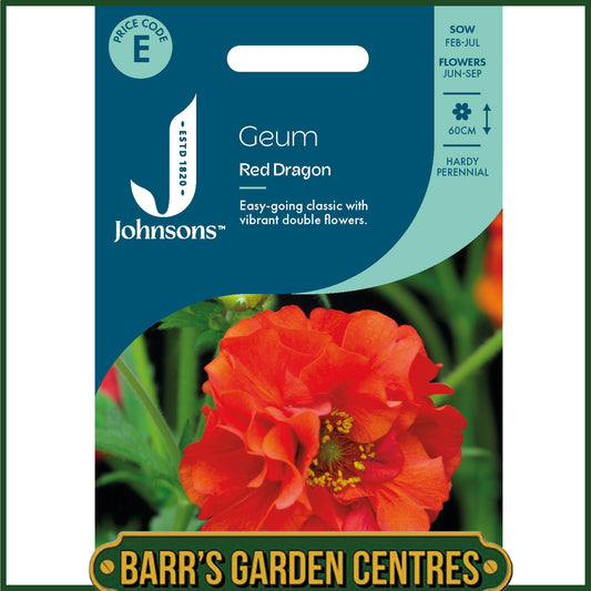 Johnsons - Geum Red Dragon - 30 Seeds