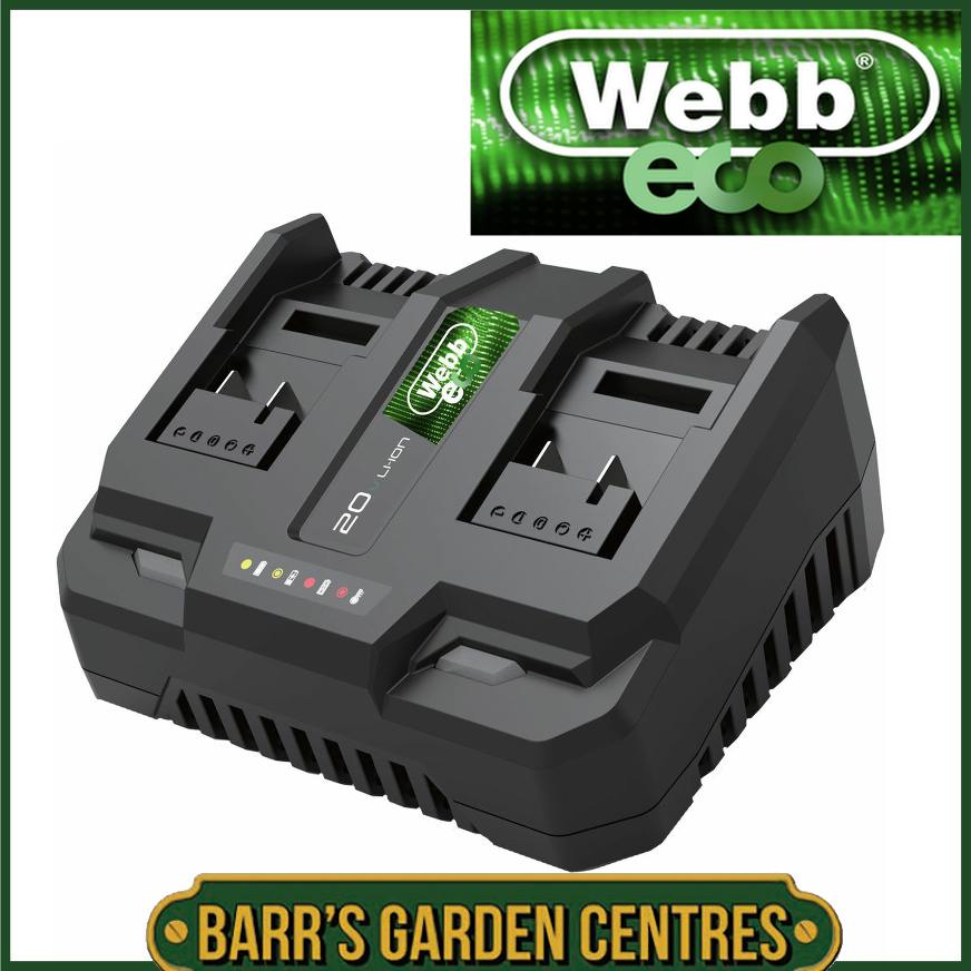 Webb 20V 2.4A Dual Port Charger