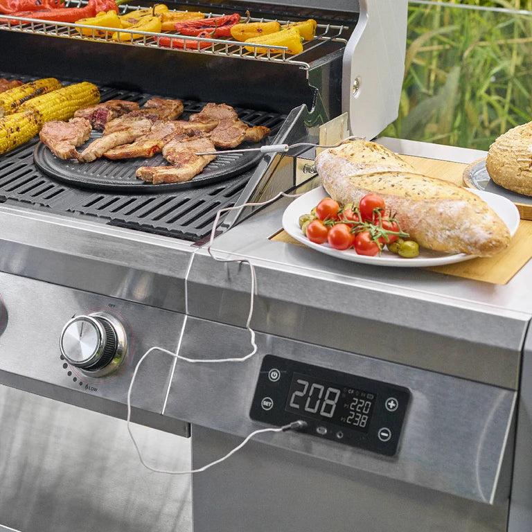 Grillstream Gourmet 4 Burner Hybrid BBQ (With SmartGrill Technology)