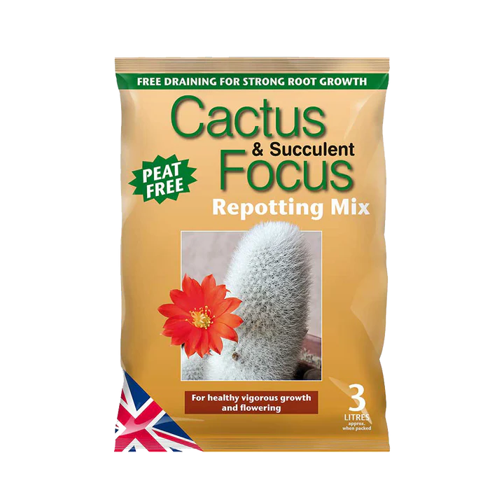 Cactus & Succulent Focus Peat-Free Repotting Mix