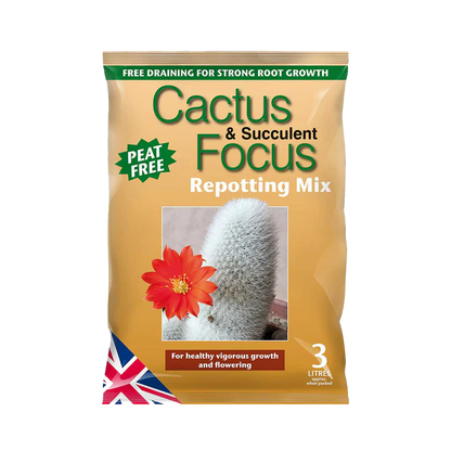 Cactus & Succulent Focus Peat-Free Repotting Mix