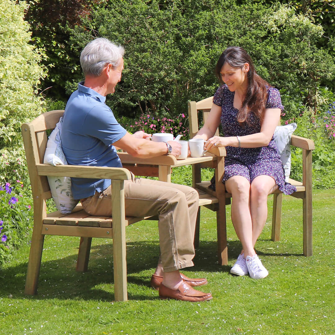 Caroline Love Seat | Companion Seat