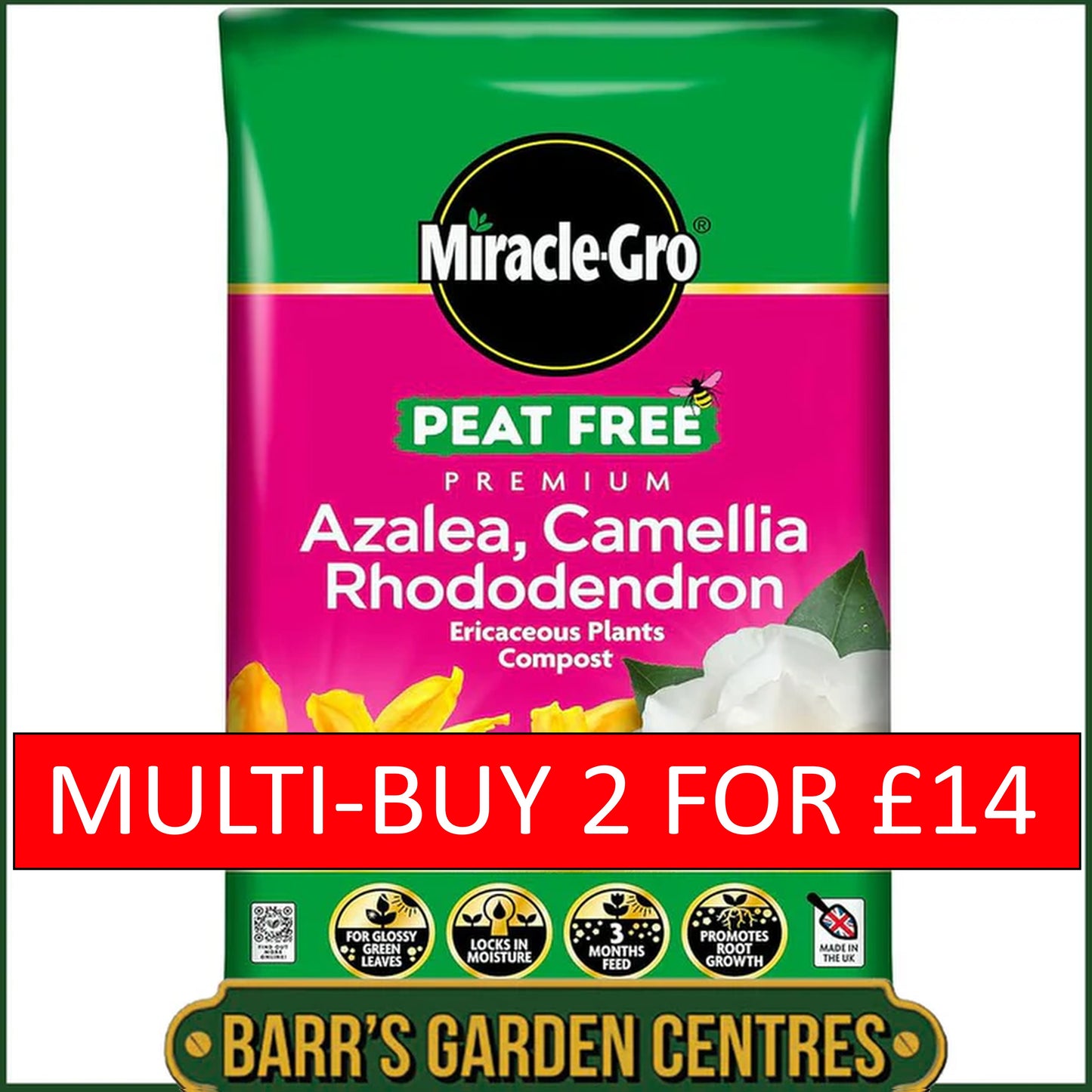 Miracle-Gro® Peat Free Premium Ericaceous