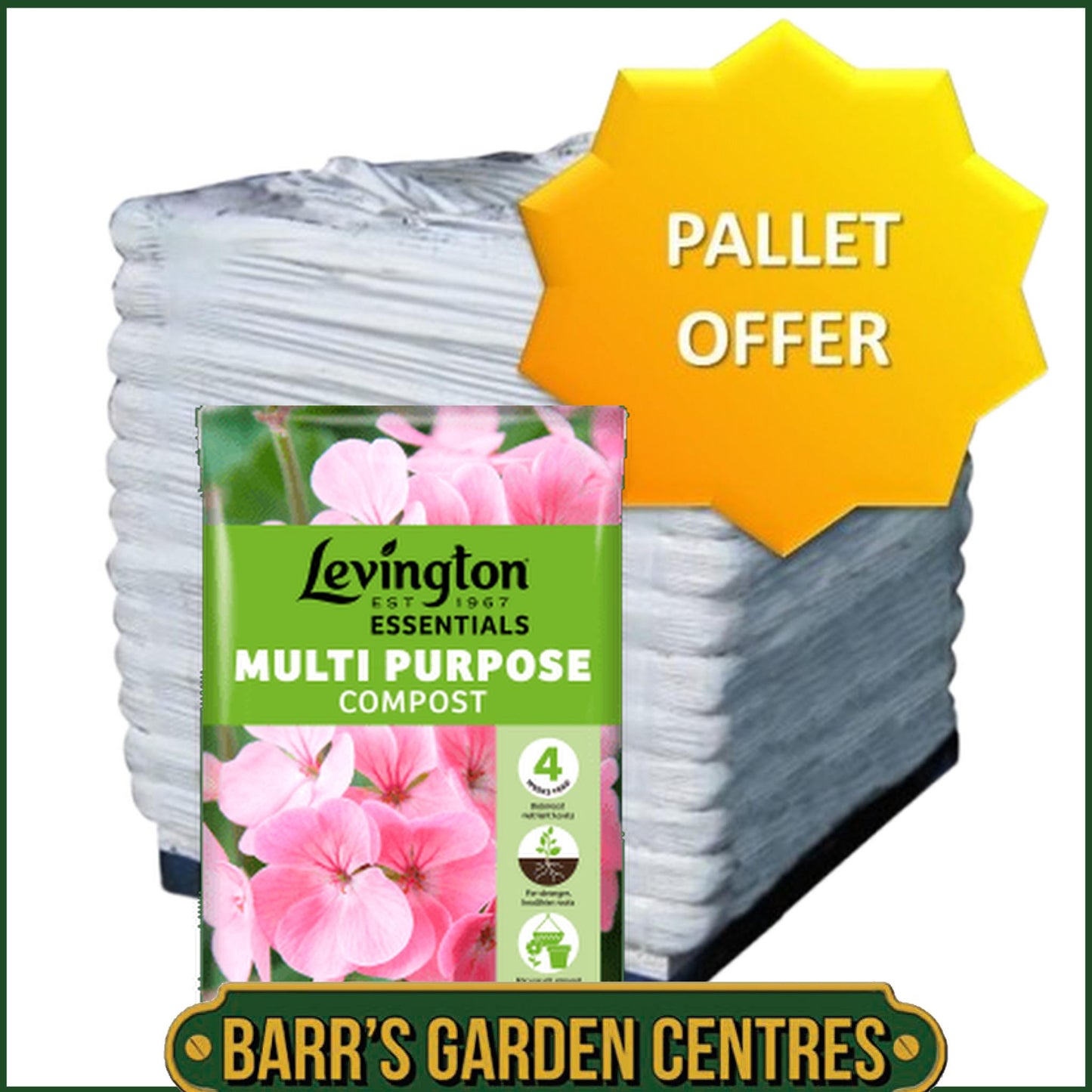 Levington® Essentials Peat Free Multi Purpose Compost 40 litre