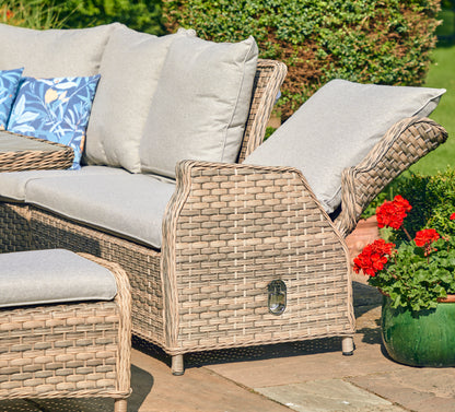 Florence Large Reclining Modular with Adjustable Table  -Set 11