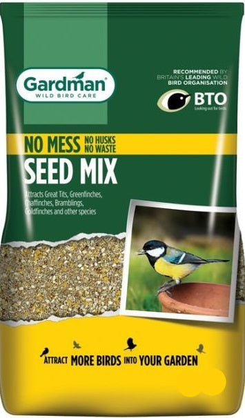 Gardman No Mess Seed Mix  12.55Kg