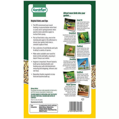 Gardman No Mess Seed Mix 1.6Kg - 4Kg