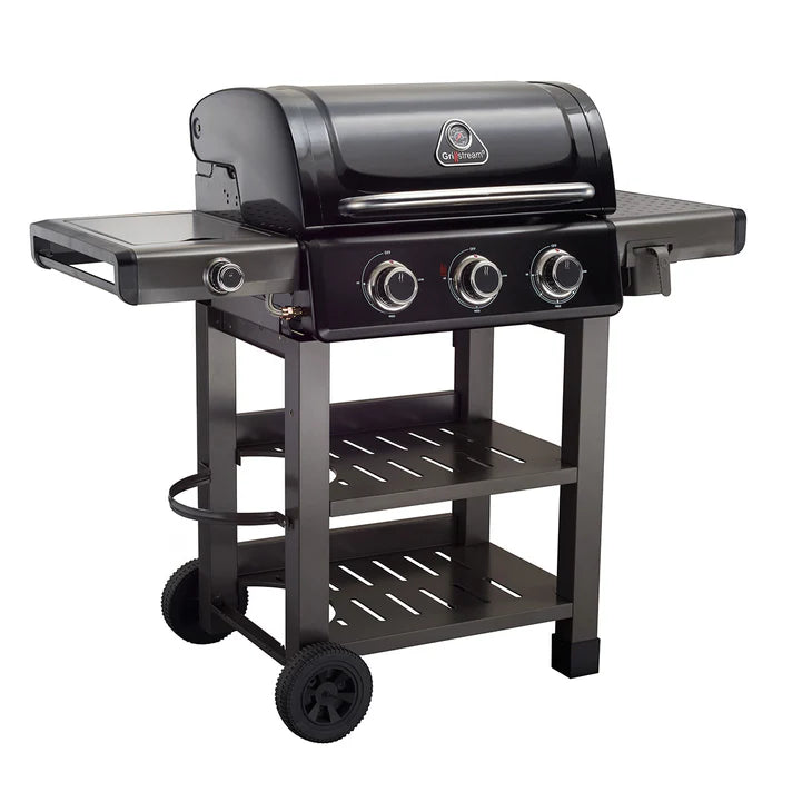 Grillstream Carbon 3 Burner Hybrid BBQ