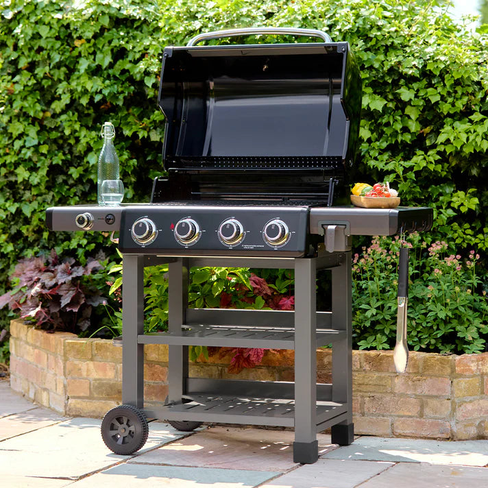 Grillstream Carbon 4 Burner Hybrid BBQ