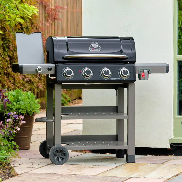 Grillstream Carbon 4 Burner Hybrid BBQ