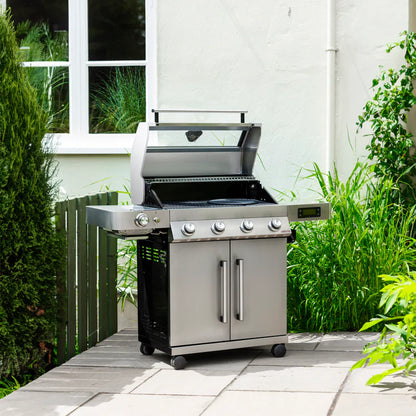 Grillstream Gourmet 4 Burner Hybrid BBQ (With SmartGrill Technology)