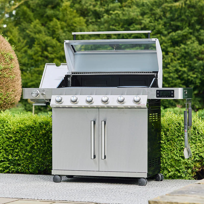 Grillstream Gourmet 6 Burner Hybrid BBQ (With SmartGrill Technology)