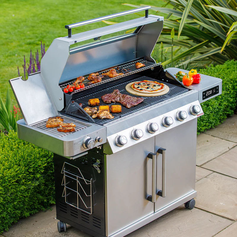 Grillstream Gourmet 6 Burner Hybrid BBQ (With SmartGrill Technology)