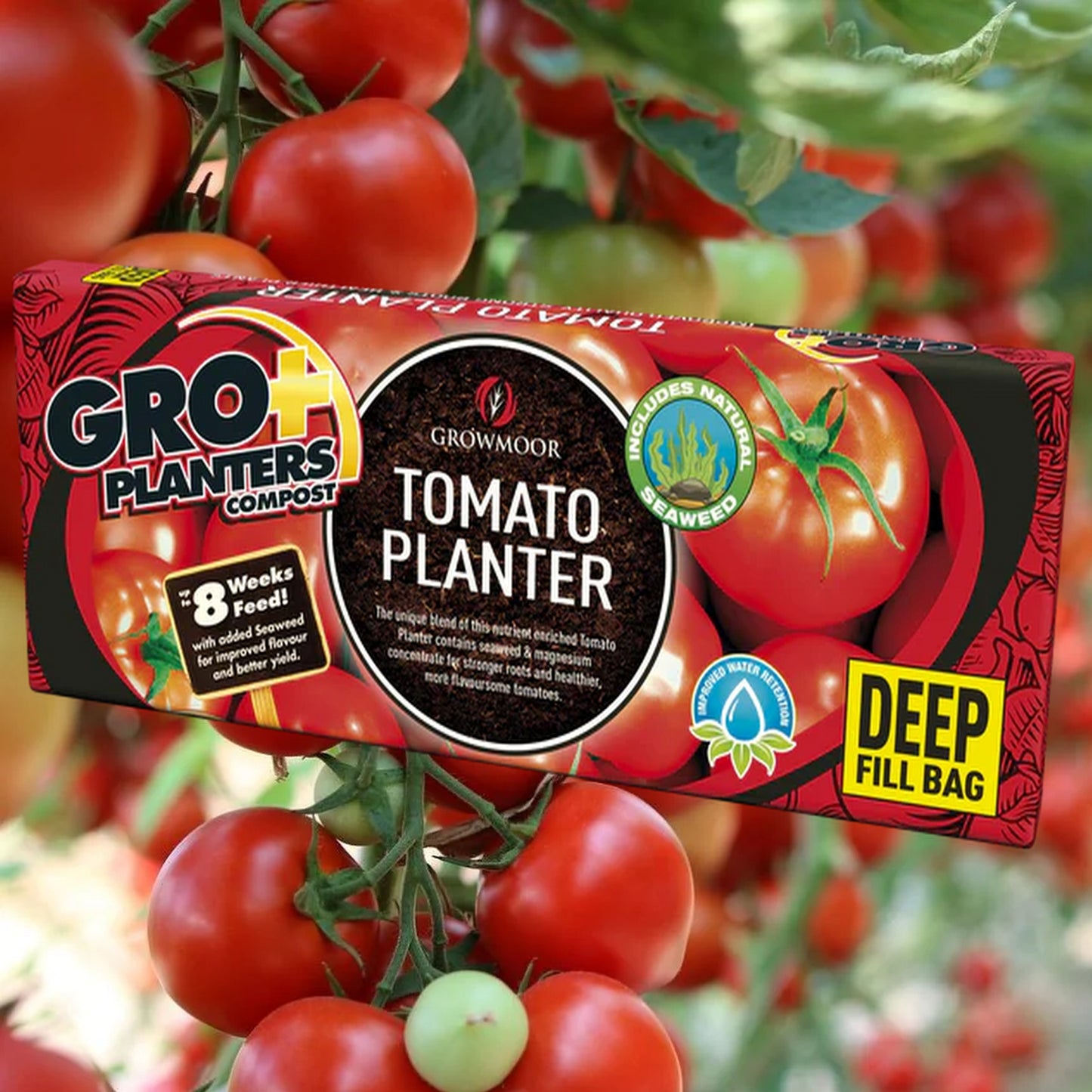 Growmoor Enriched Tomato Planter 56 Litre