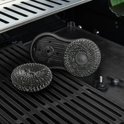 GrillStream Dual Head Scouring Brush
