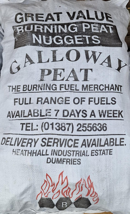 Half Pallet Galloway Peat Nuggets (12 Bags)