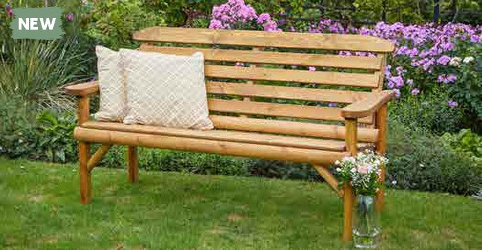 Tom Chambers Rustic Bench - Large