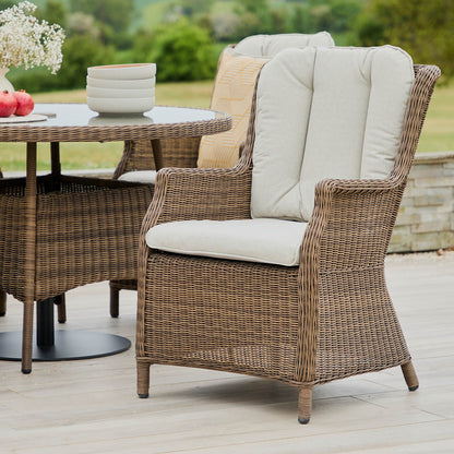 Montpellier 4 Seater Dining Set with 2.5m Parsol