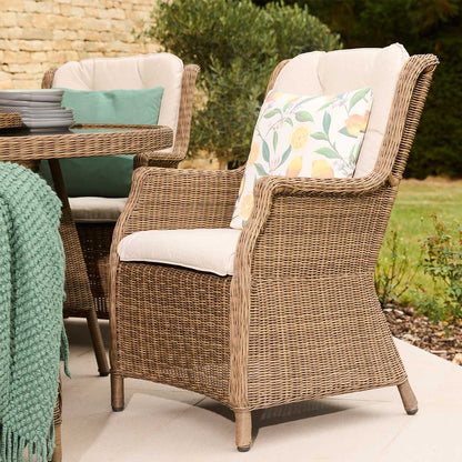 Montpellier 4 Seater Dining Set with 2.5m Parsol