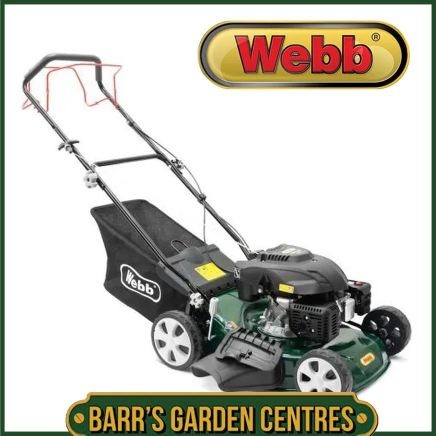 Webb WER460SP Classic 46cm (18″) Self Propelled Petrol Lawn Mower