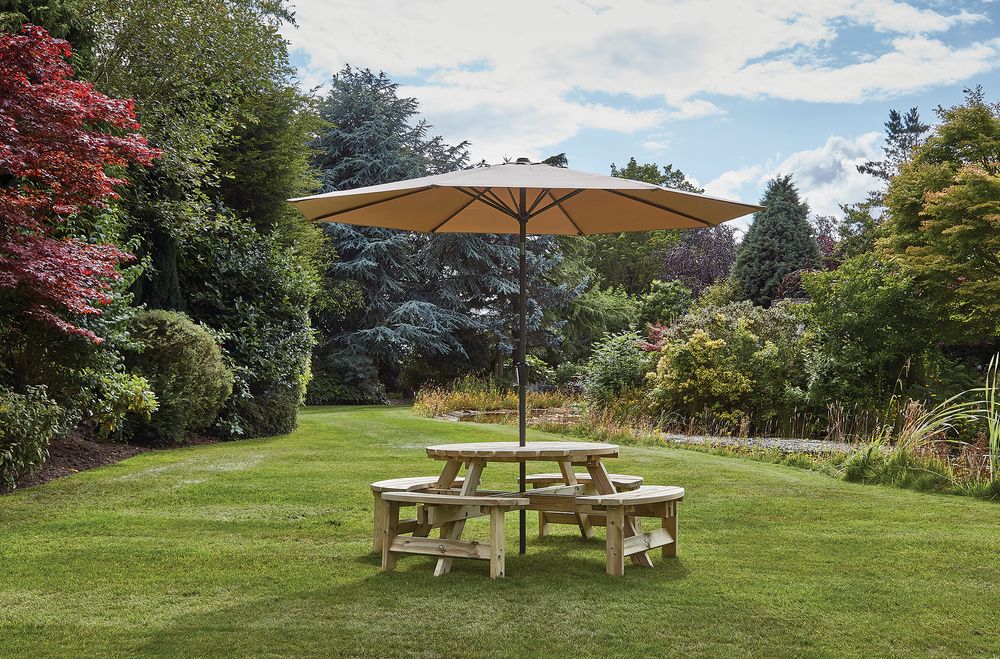 Appleton Round Picnic Bench