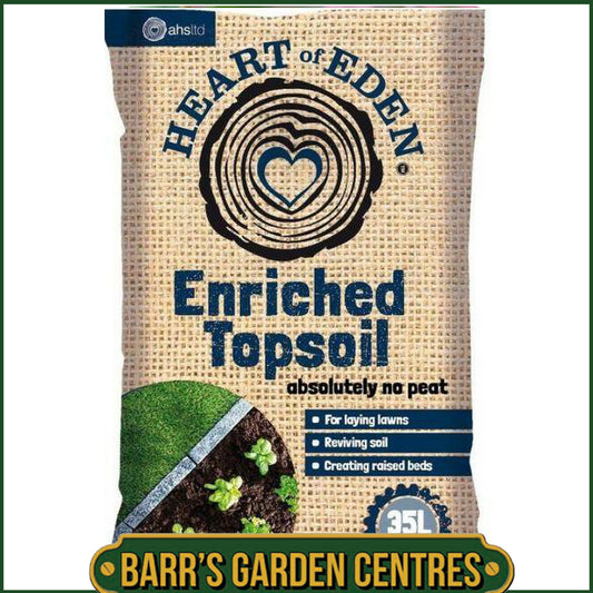 Heart Of Eden Enriched Top Soil 35 Litre