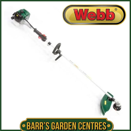 Webb WEBC26 26cc 25cm (10″) Straight Shaft Loop Handled Petrol Brush Cutter