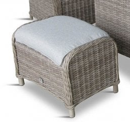 St Tropez Stone Compact Dining Set With Adjustable Table Set 9