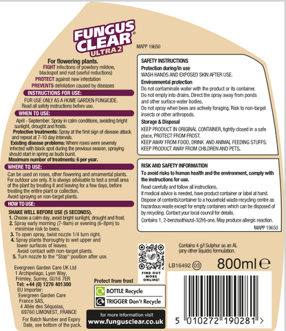 FungusClear® Ultra 2 800ml