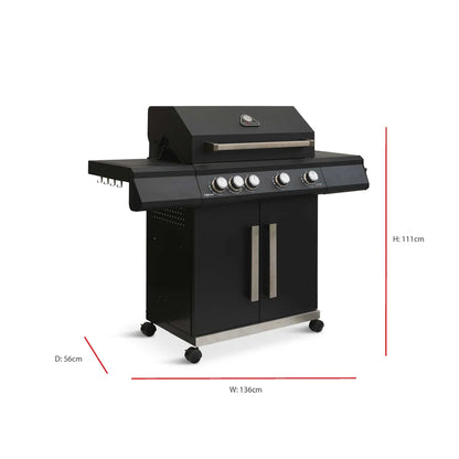 Grillstream Stealth 4 Burner Barbecue