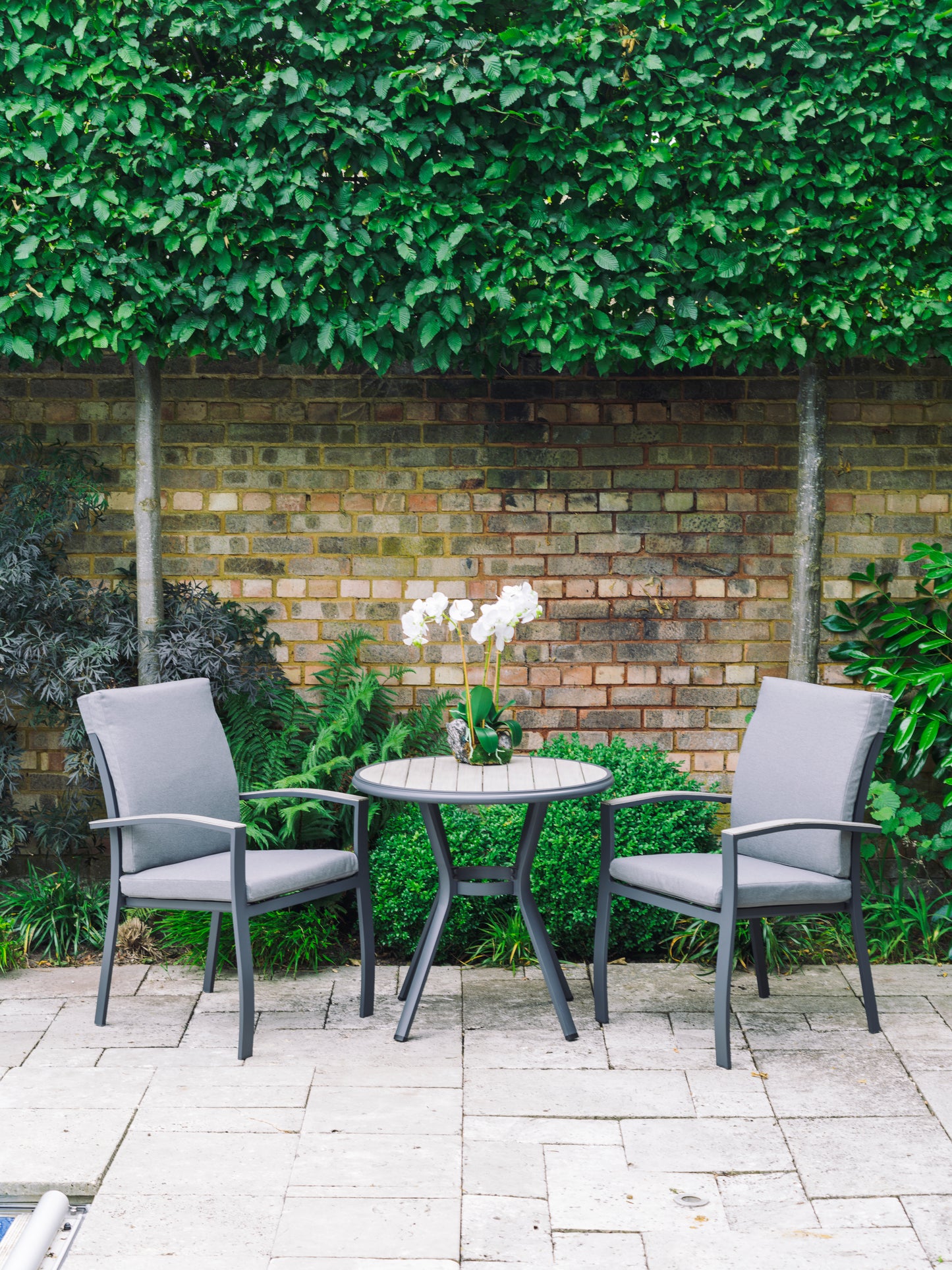 Turin Aluminium Bistro Set