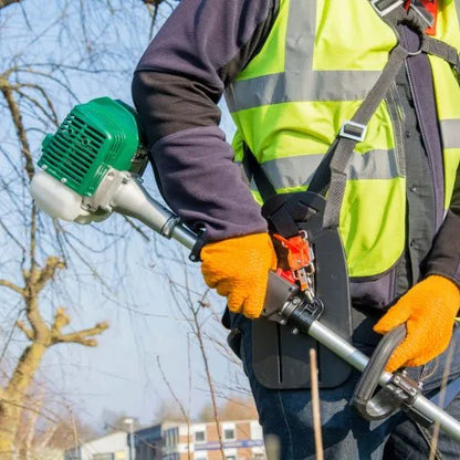 Webb WEBC26 26cc 25cm (10″) Straight Shaft Loop Handled Petrol Brush Cutter