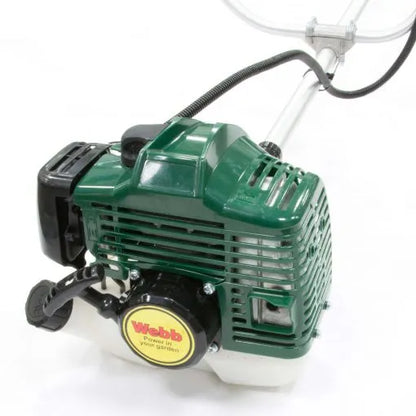 Webb WEBC43 43cc 25cm (10″) Straight Shaft Cow Horn Handled Petrol Brush Cutter