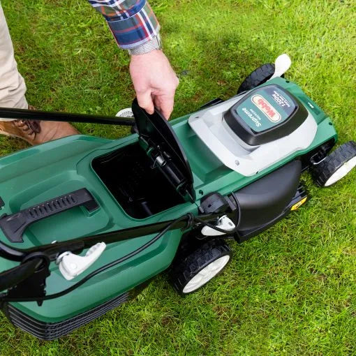 Webb WEER33RR Supreme 33cm Electric Rotary Lawnmower with Rear Roller