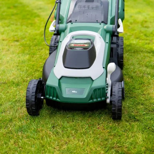 Webb WEER40RR Supreme 40cm (16 inch) Electric Rotary Lawnmower with Rear Roller