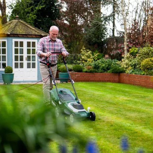 Webb WEER40RR Supreme 40cm (16 inch) Electric Rotary Lawnmower with Rear Roller