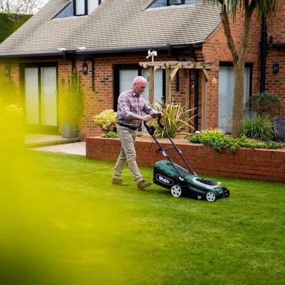 Webb WEER40RR Supreme 40cm (16 inch) Electric Rotary Lawnmower with Rear Roller