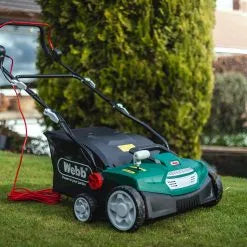 Webb WEESR 2 in 1 Electric Scarifier & Lawn Rake