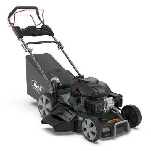 Webb WER510ES Classic 51cm (20″) Self Propelled Electric Start Petrol Lawn Mower