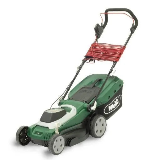 Webb WEER40RR Supreme 40cm (16 inch) Electric Rotary Lawnmower with Rear Roller