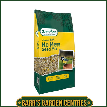Gardman No Mess Seed Mix 1.6Kg - 4Kg