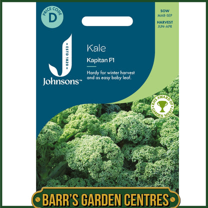 Johnsons - Kale Kapitan F1 - 50 Seeds