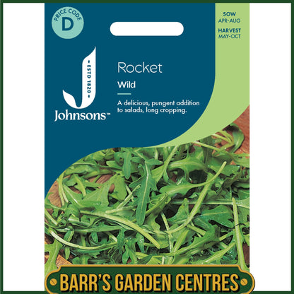 Johnsons - Rocket Wild - 500 Seeds