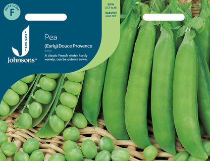 Johnsons - Pea (early) Douce Provence - 250 Seeds