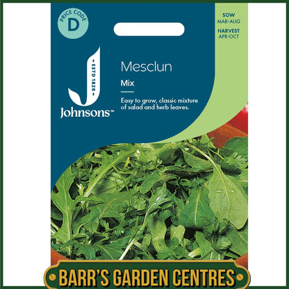 Johnsons - Mesclun Mixed - 500 Seeds