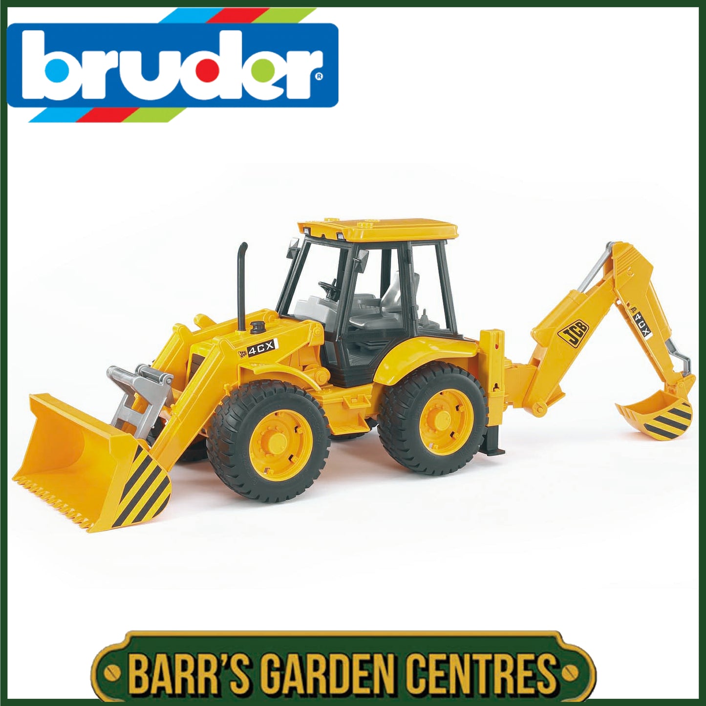 BRUDER JCB 4CX Backhoe Loader