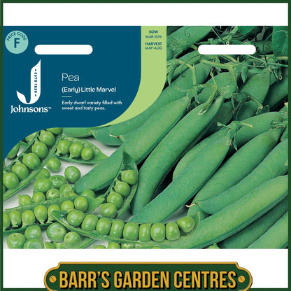 Johnsons - Pea (early) Little Marvel - 300 Seeds